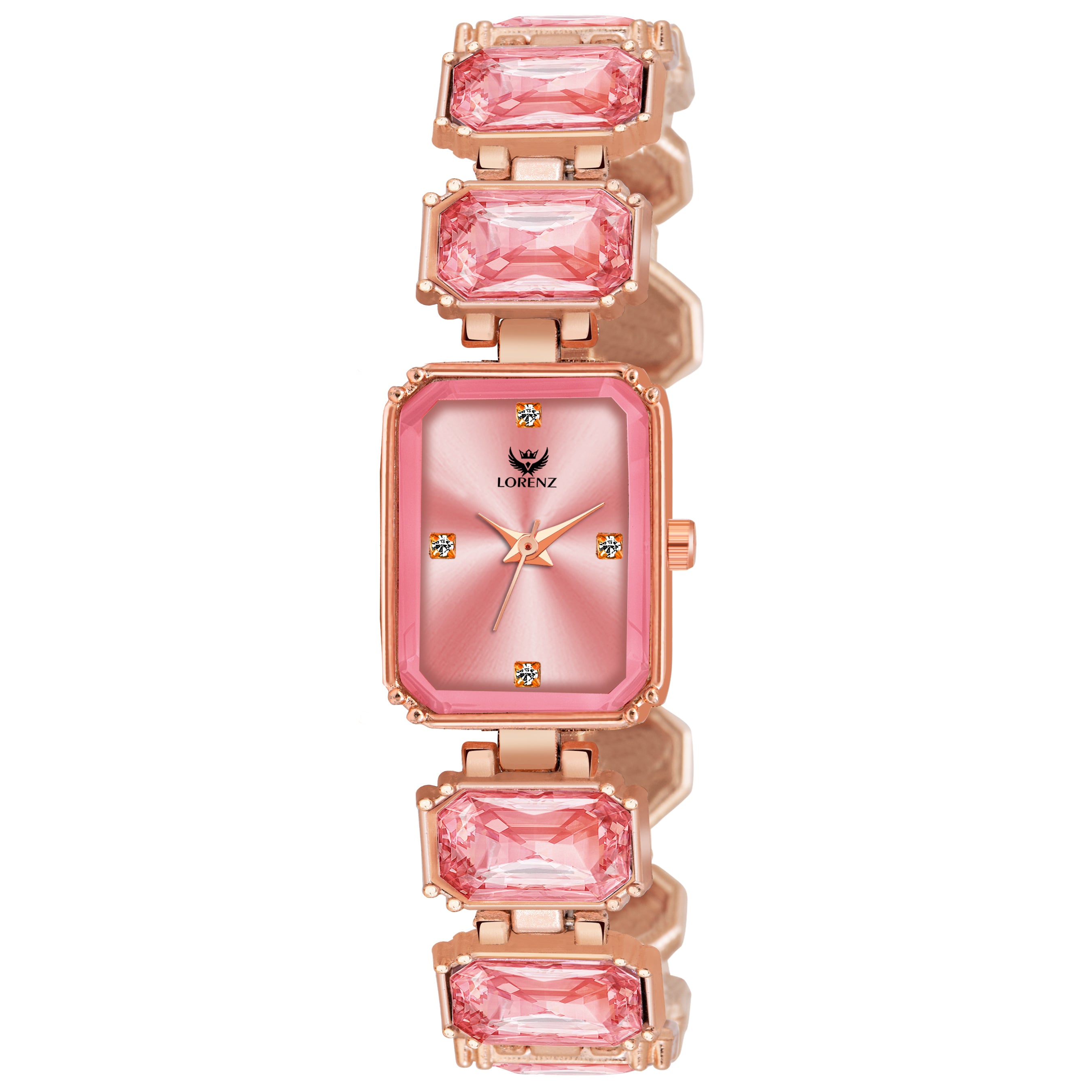 Stylish Crystal Studded Analog Watch for Girls – AS-134A
