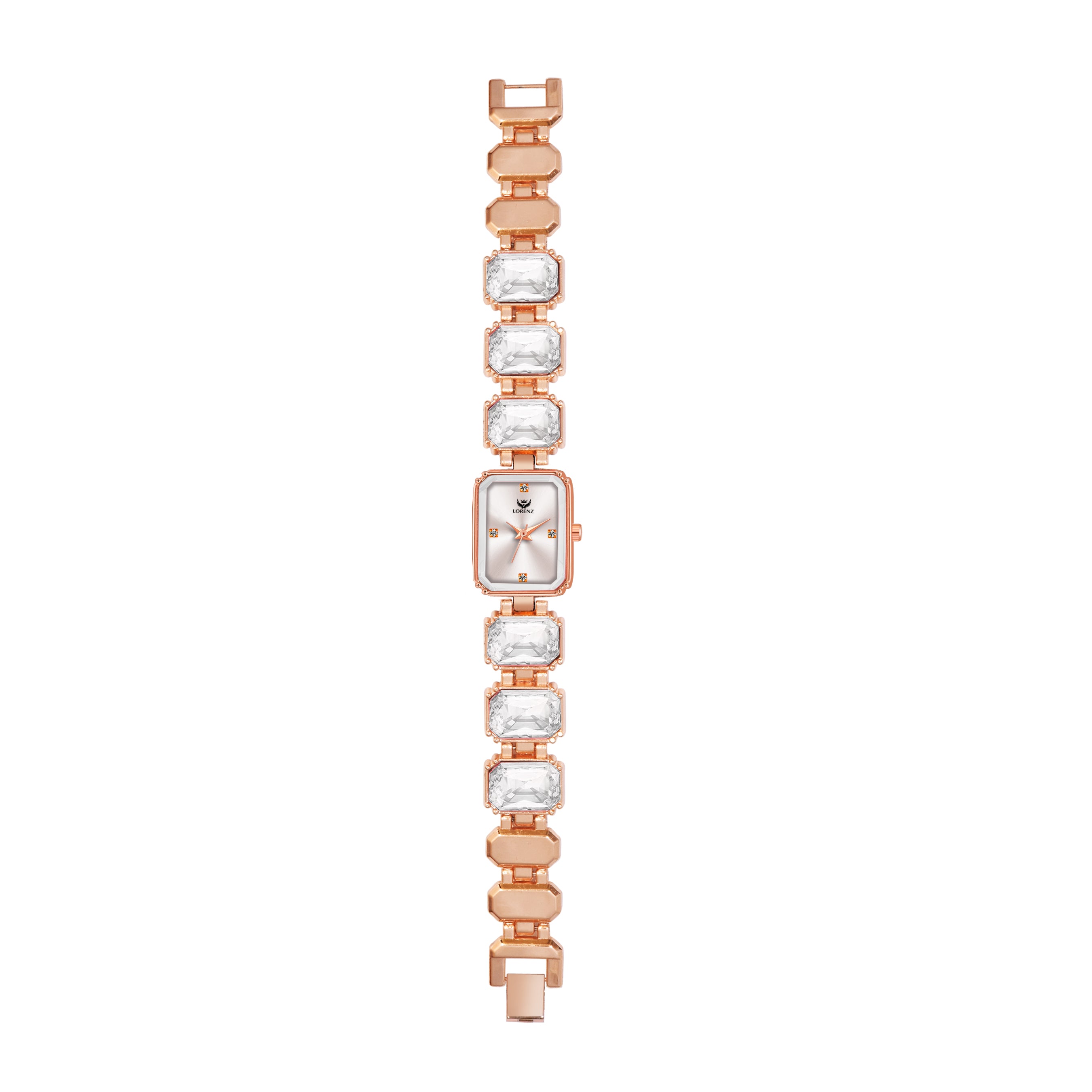 Elegant Crystal Studded Analog Watch for Girls – AS-137A