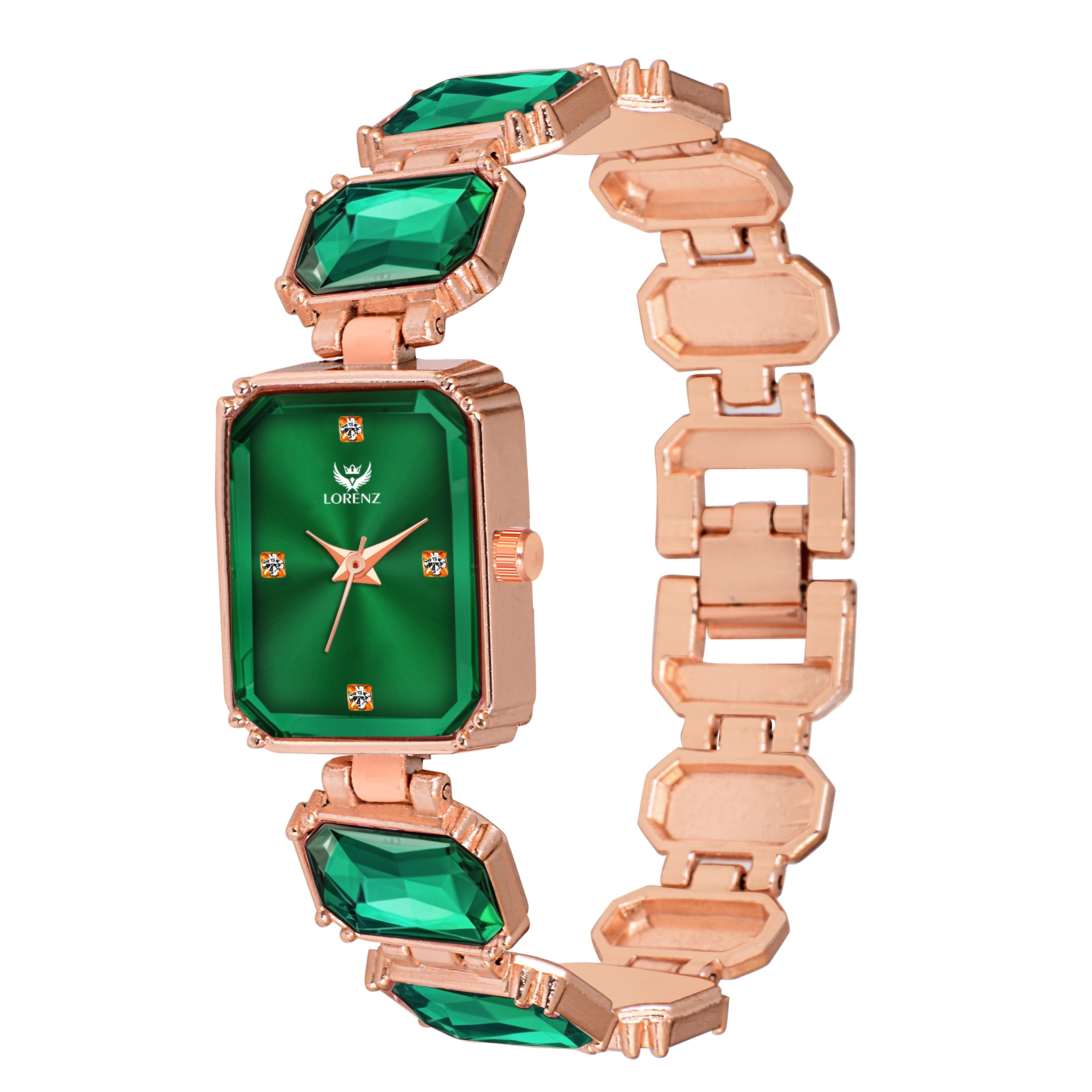 Elegant Crystal Bracelet Analog Watch for Girls & Women – AS-138A