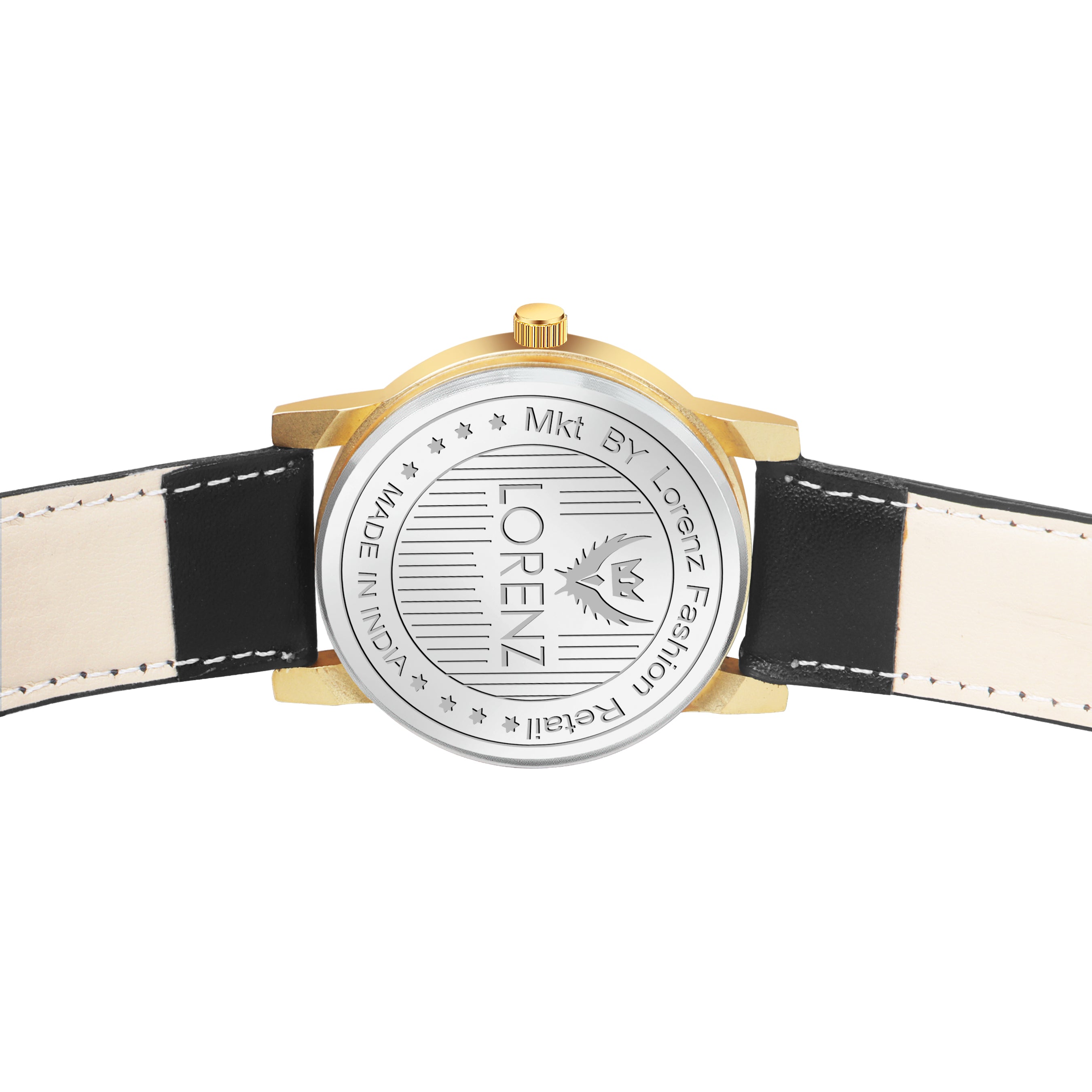 Lorenz Analogue Golden Dial Men's Watch -MK-4036R - Lorenz Fashion