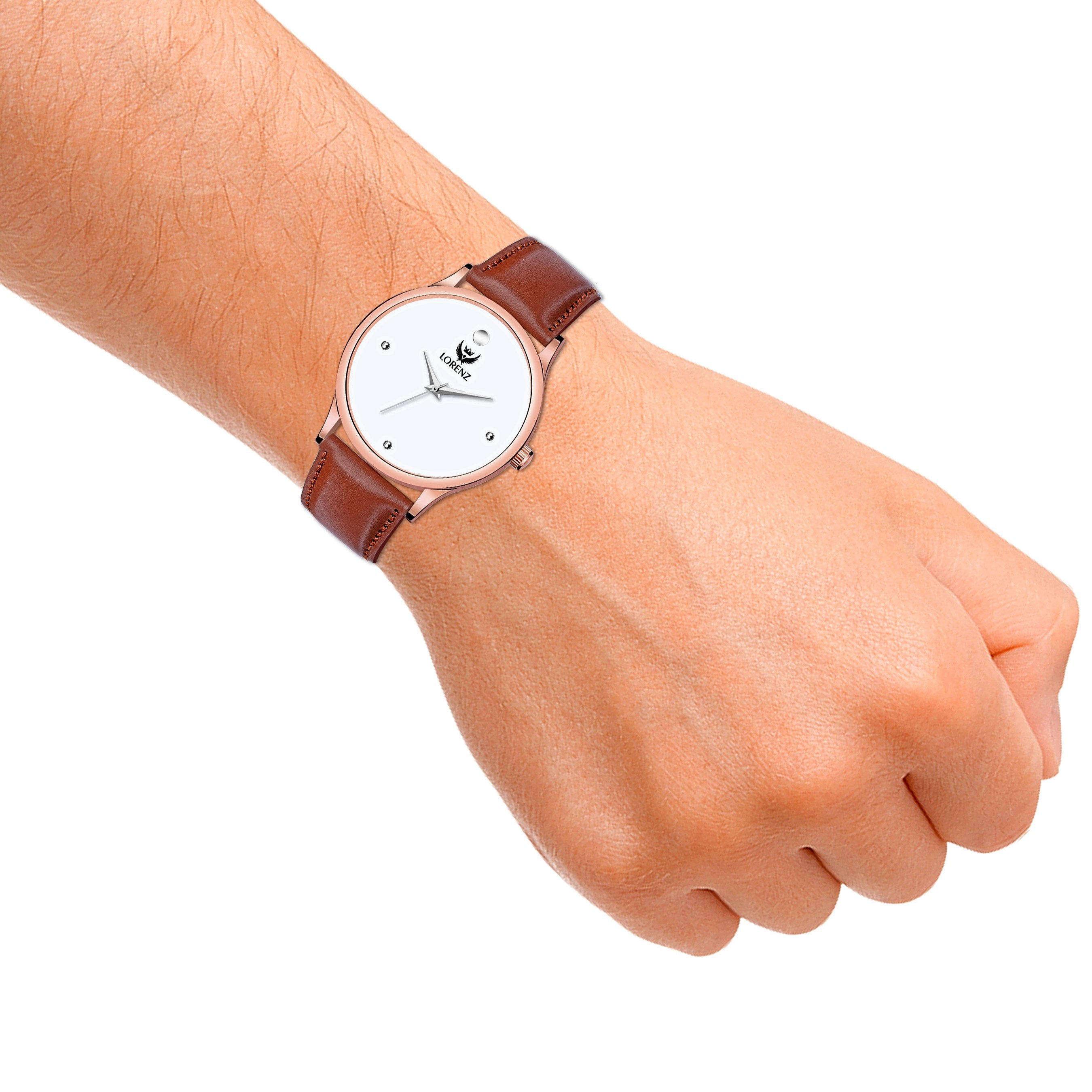 Lorenz™ Minimalists Designs Copper Analog Watch for Men- MK-3026K - Lorenz Fashion