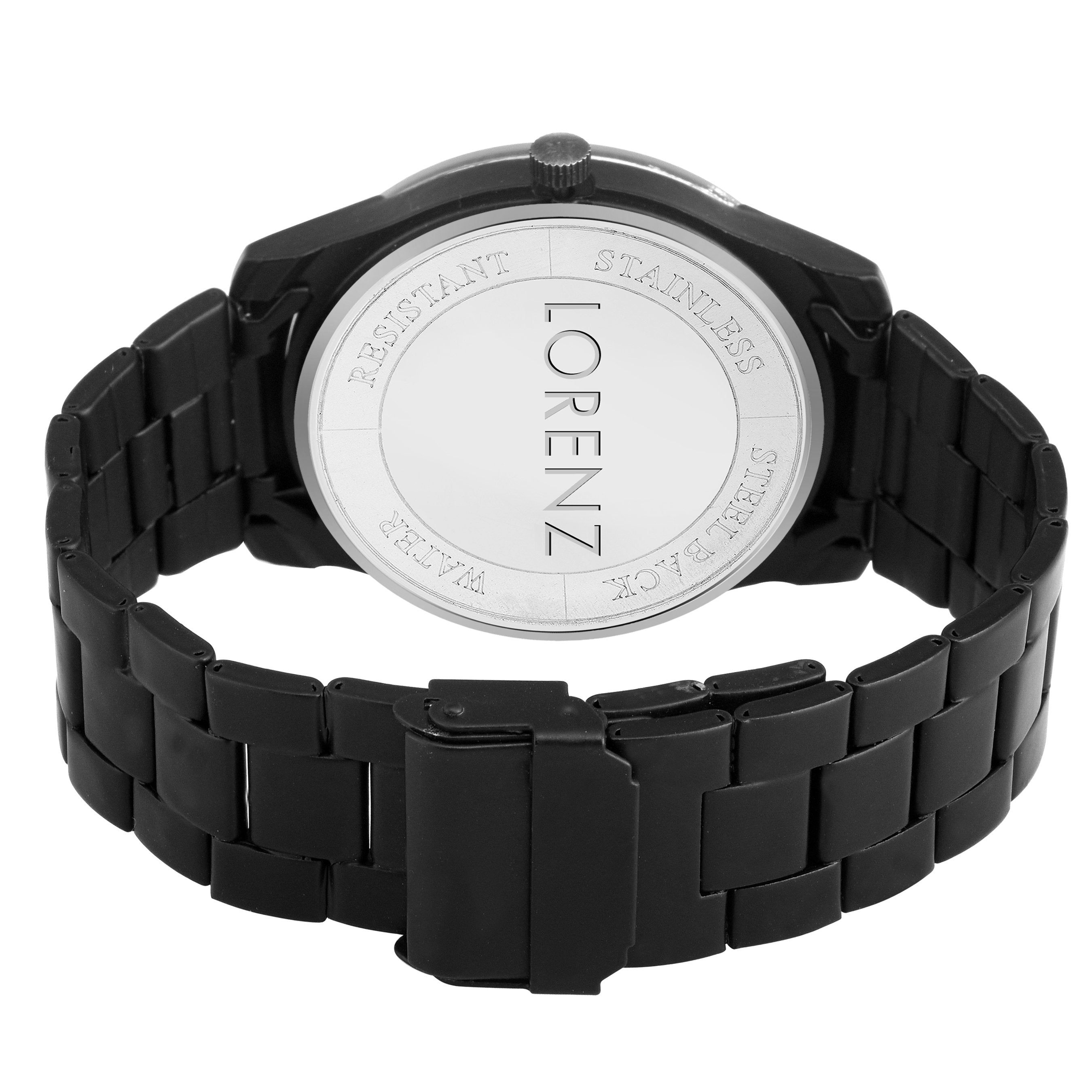 Lorenz Black Dial Men's Analog Watch- MK-1072A - Lorenz Fashion