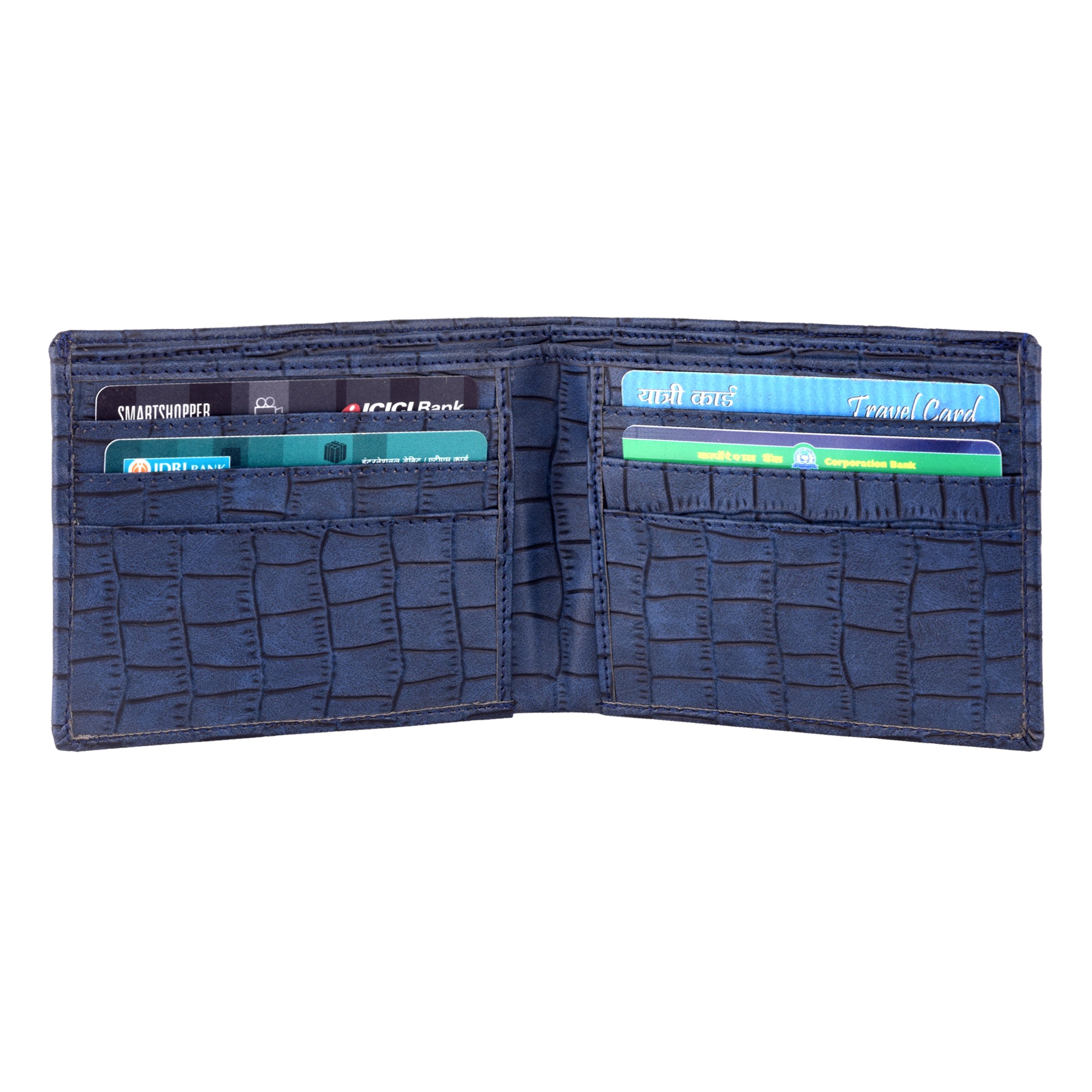 Lorenz CM-2014WL-06 Combo of Black Dial Analogue Watch and Blue Wallet for Men - Lorenz Fashion