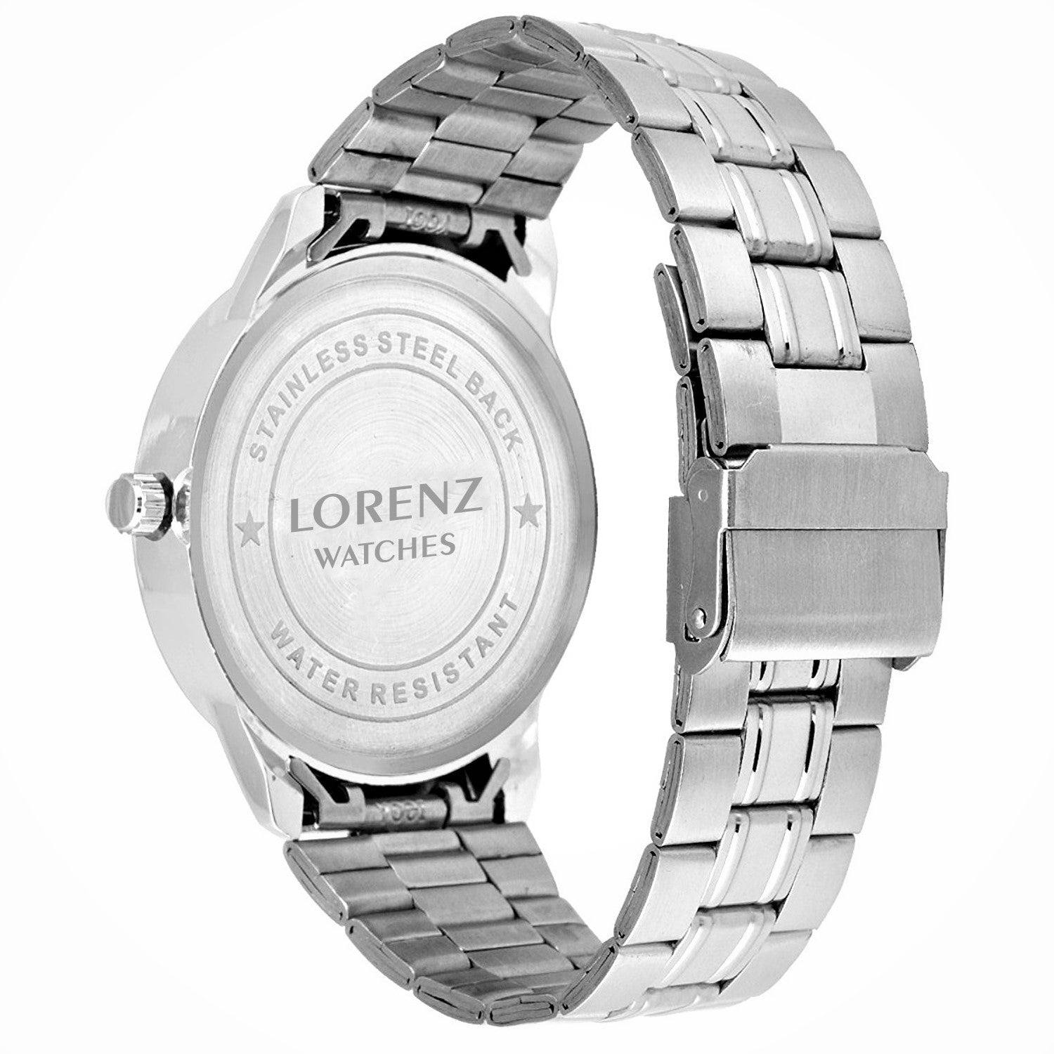 LORENZ MK-104A Day & Date Black dial Men's Watch - Lorenz Fashion