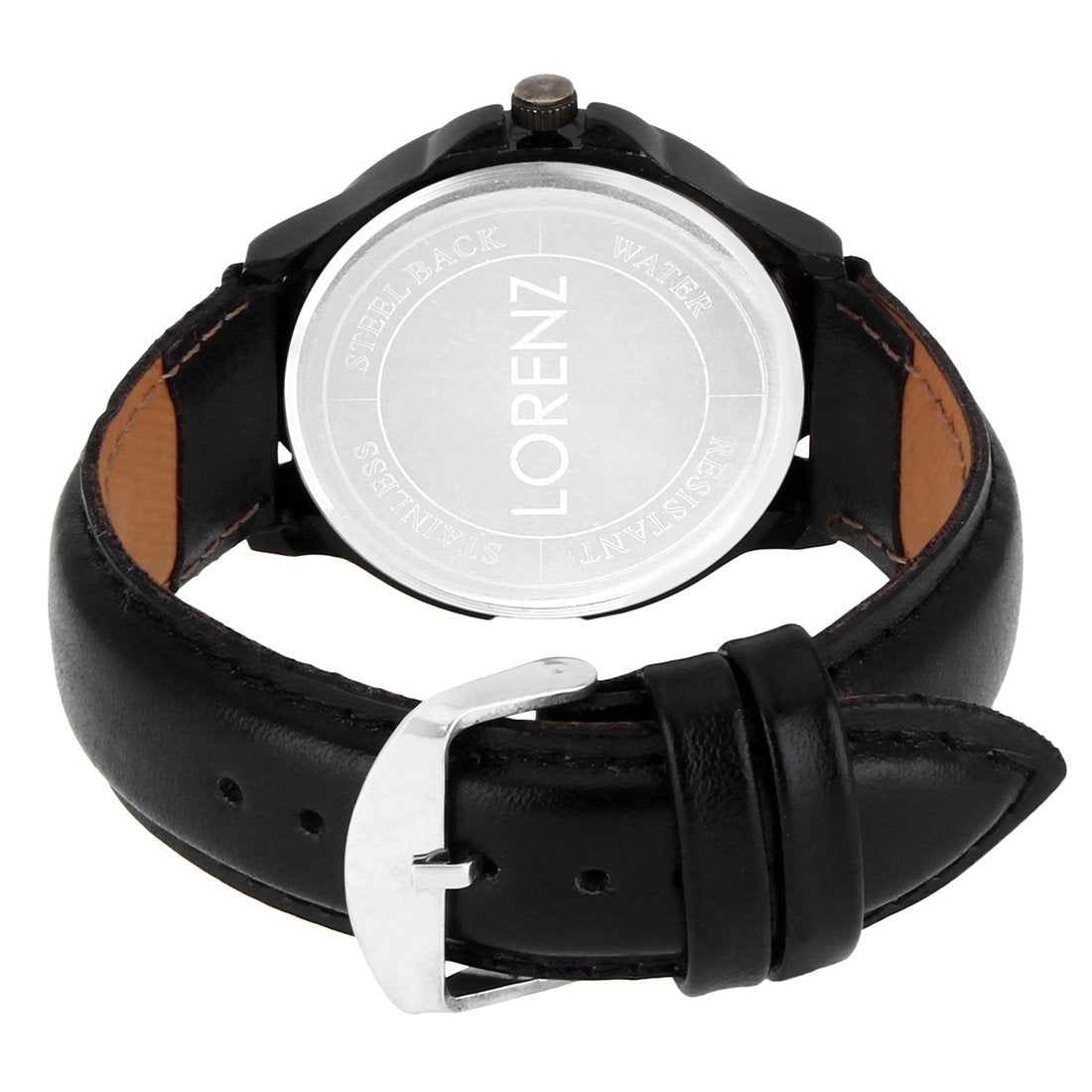 Lorenz Analogue Black Dial Watch for Men- MK-1064A - Lorenz Fashion
