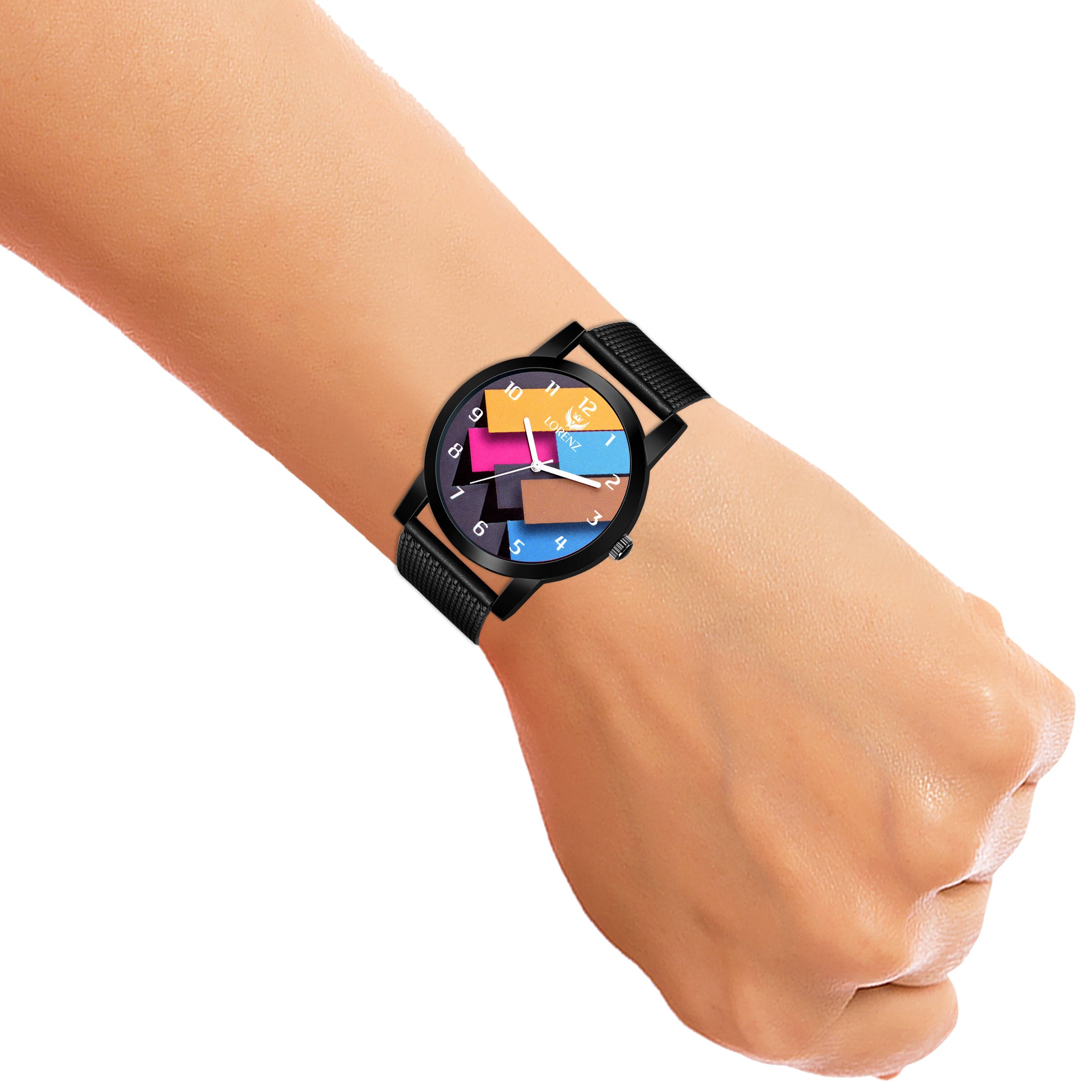 Lorenz Casual Multi-colour Dial Watch for Men & Boys- MK-2046W - Lorenz Fashion