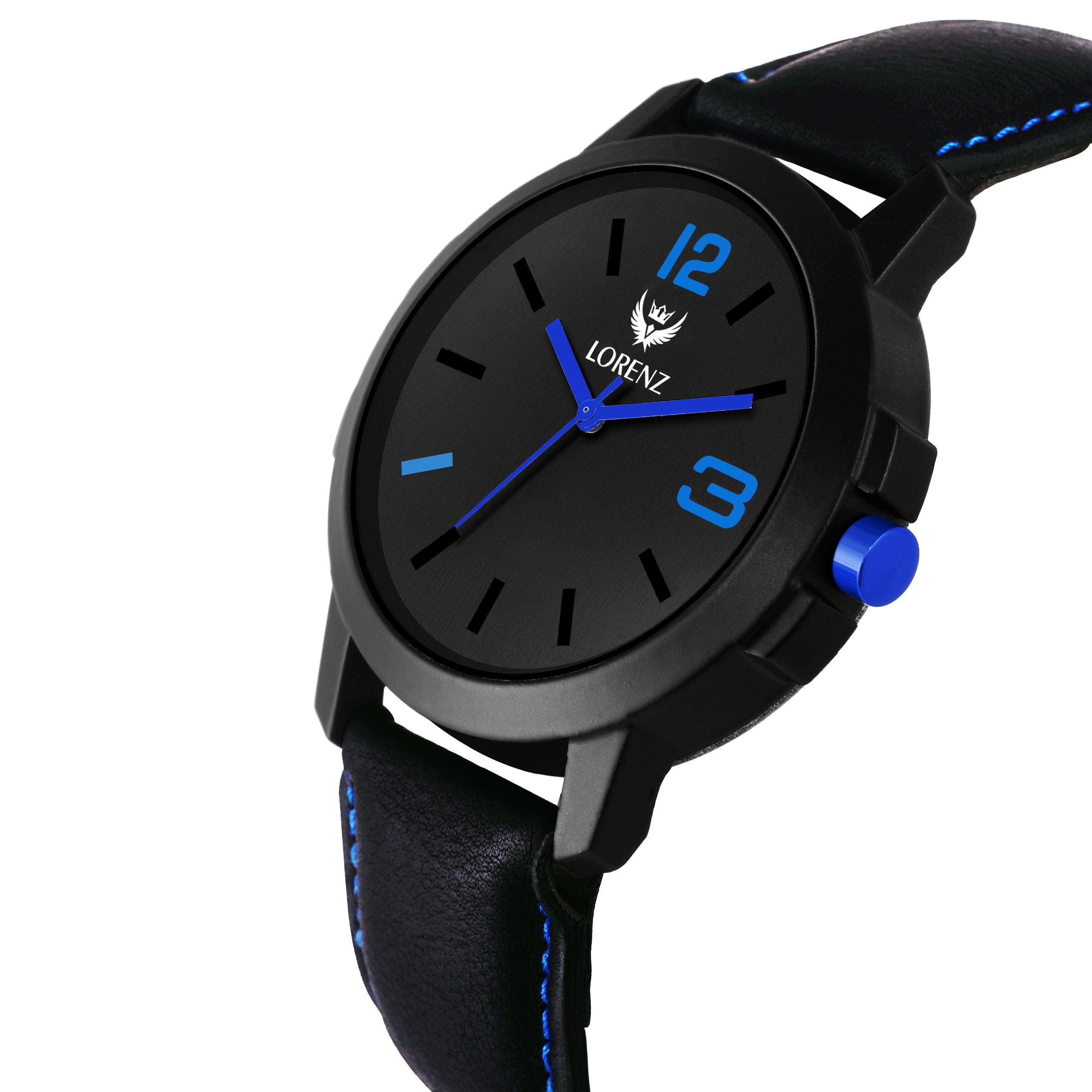 Lorenz Black Dial Casual Men's Watch -MK-2062W - Lorenz Fashion